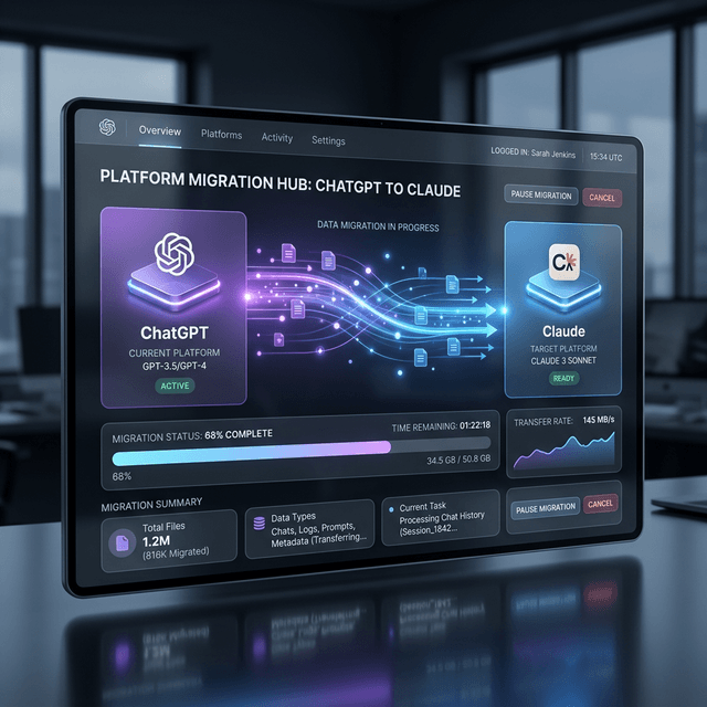 The Great Migration: How to Switch from ChatGPT to Claude in Under 60 Seconds