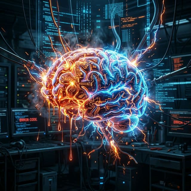 The 'Brain Fry' Crisis: Human Fatigue and the Risk of Recursive AI Collapse