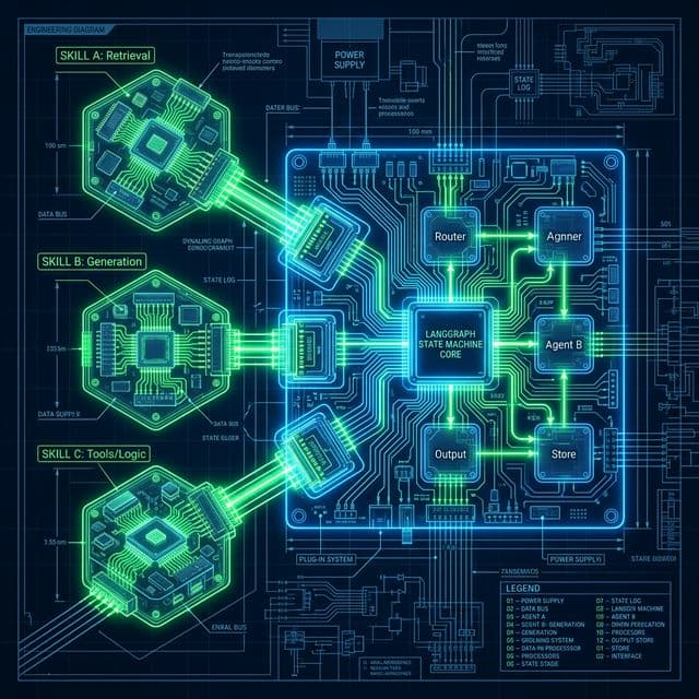 Modular Mastery: Implementing Atomic AgentSkills in LangGraph Workflows