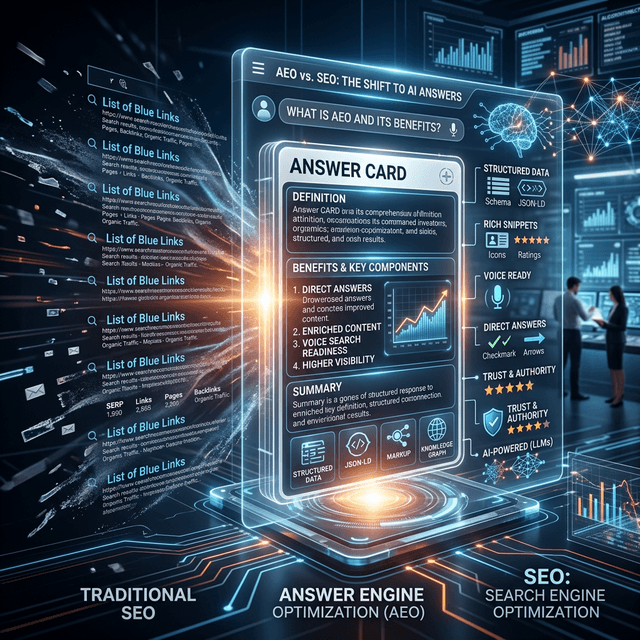 From SEO to AEO: How AI Answer Engines Are Rewriting Content Strategy in 2026