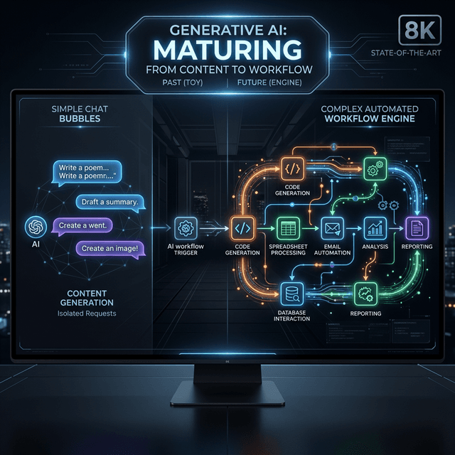 Generative AI Grows Up: From Content Toy to Workflow Engine